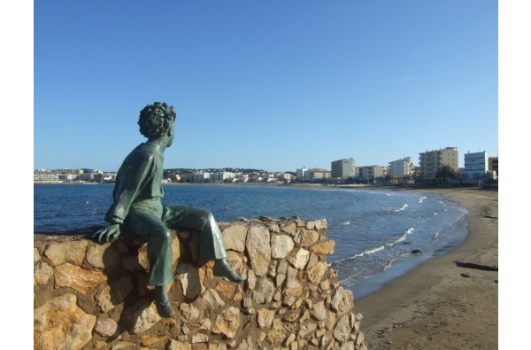 The Coastal path of the town