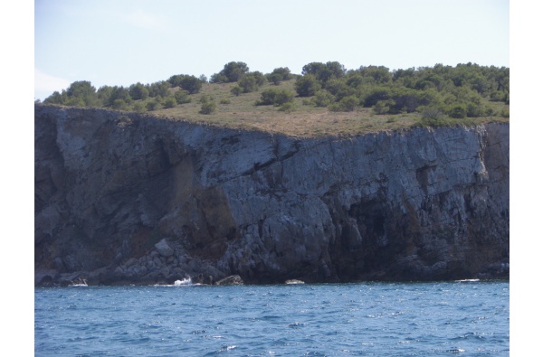 L’Escala from the sea