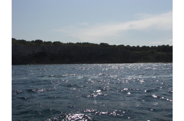 L’Escala from the sea