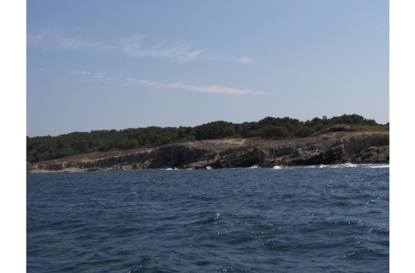 L’Escala from the sea