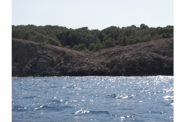 L’Escala from the sea