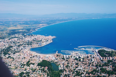 The Bay of Roses, among the world's most beautiful