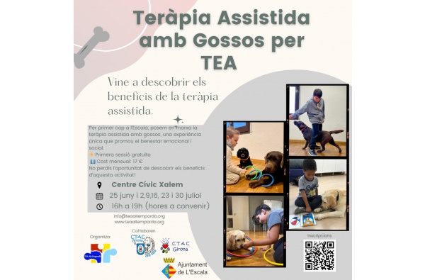 Teràpia Assistida amb Gossos per TEA
